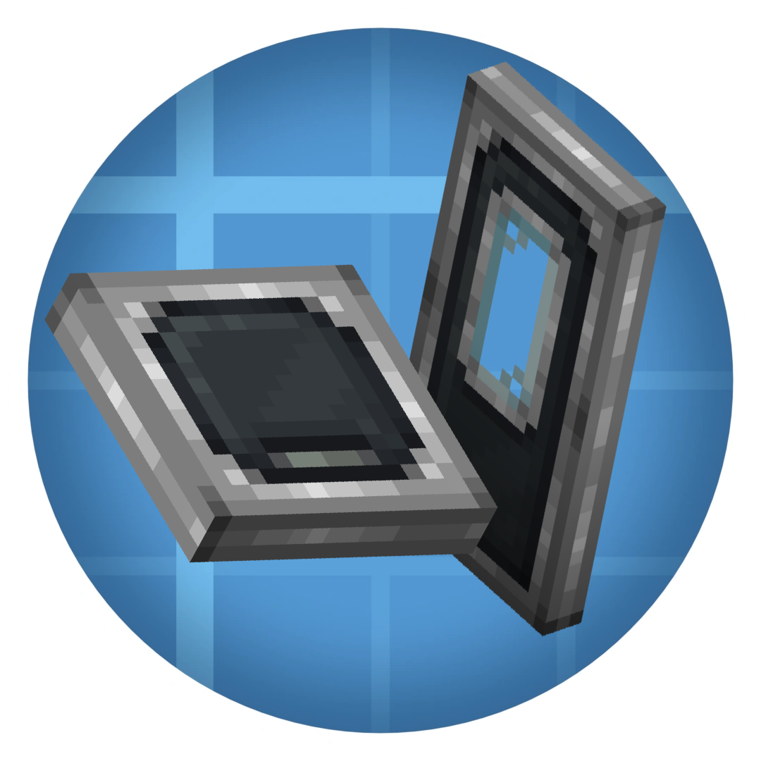 Create: Brassless Train Door & Trapdoor logo
