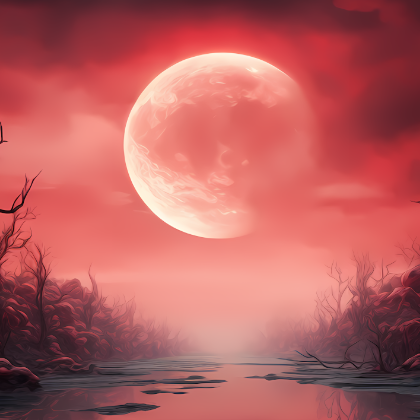 I_am's Blood Moon logo
