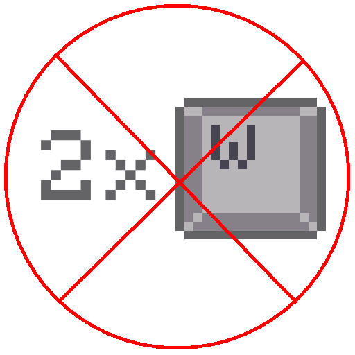 Disable Double Tap to Sprint