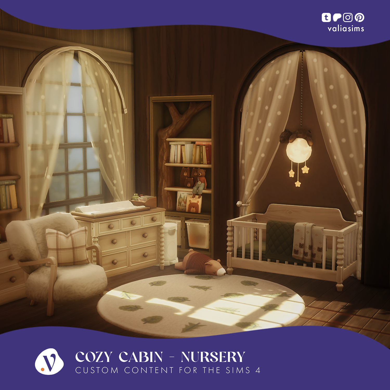 Cozy Cabin Collection - Nursery logo