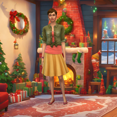 Christmas 9 CAS Background - Mods - The Sims 4