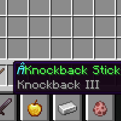 Knockback Sticks