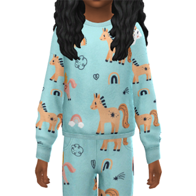 CANDACE SET - kids pyjama logo