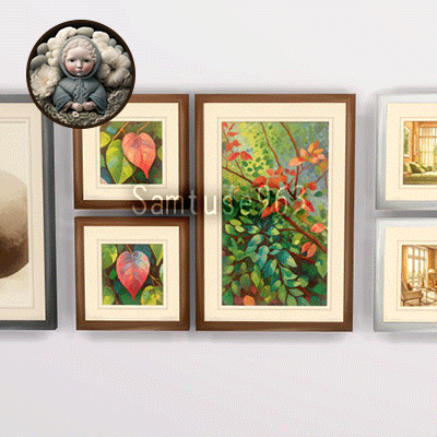HQ Painting 3 Piece Set Extra F Frame #1 Samtuse963 logo