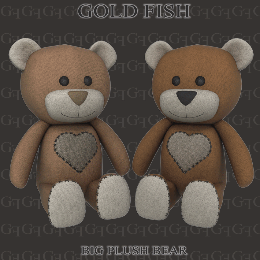 GoldFish Big Plush Bear logo
