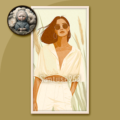 HQ Minimalist Fashion Long Painting #1 Sellable Extra D Samtuse963 logo