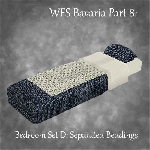 WFS Bavaria Part 8: Bedroom Set D - Separated Beddings logo