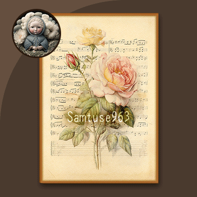 Classic Flower Painting #3 Sellable Extra A Samtuse963 logo