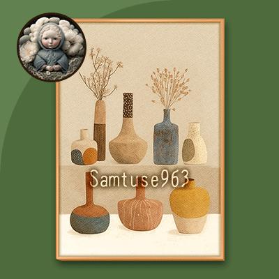 Minimalist Utensils Painting #1 Extra A Samtuse963 logo