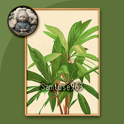 Minimalist Plant Painting #6 Sellable Extra A Samtuse963 logo