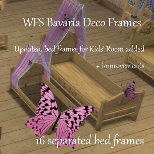 WFS Bavaria Part 8: Bedroom Set C - Bed Deco Frames logo