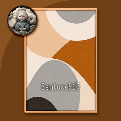 Abstract Modern Painting #3 Sellable Extra A Samtuse963 logo