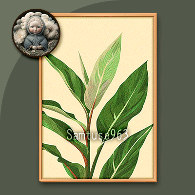 Minimalist Plant Painting #2 Sellable Extra A Samtuse963 logo