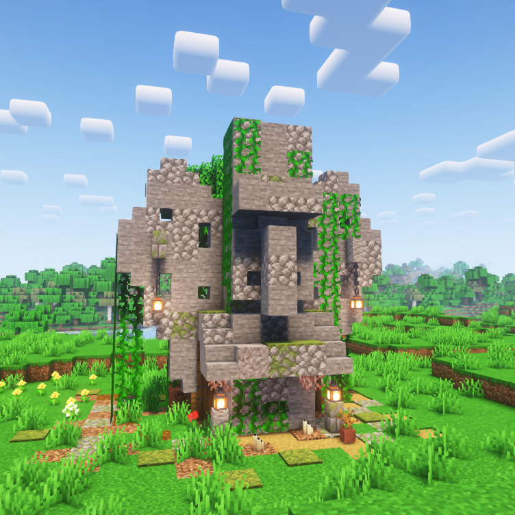 Old Villager Statue logo
