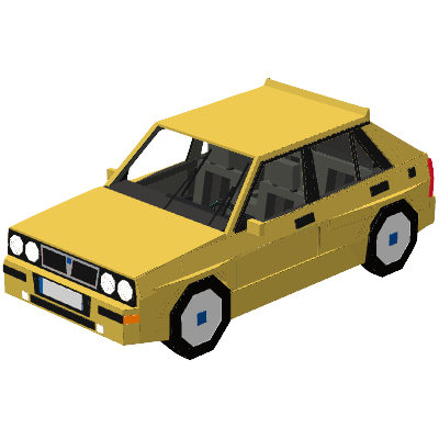 Lancia Delta Simple car addon - 1.21.90+