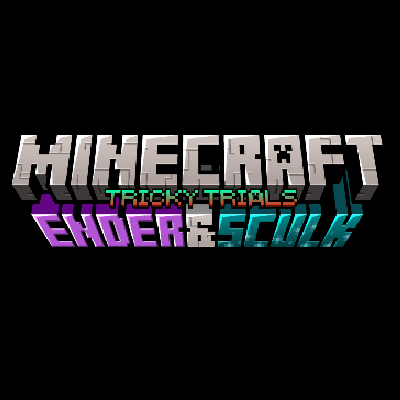 tricky trials ender & sculk update logo