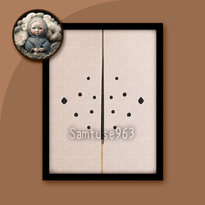 Minimalist Symbol Mini Painting One #1 Extra G Samtuse963 logo
