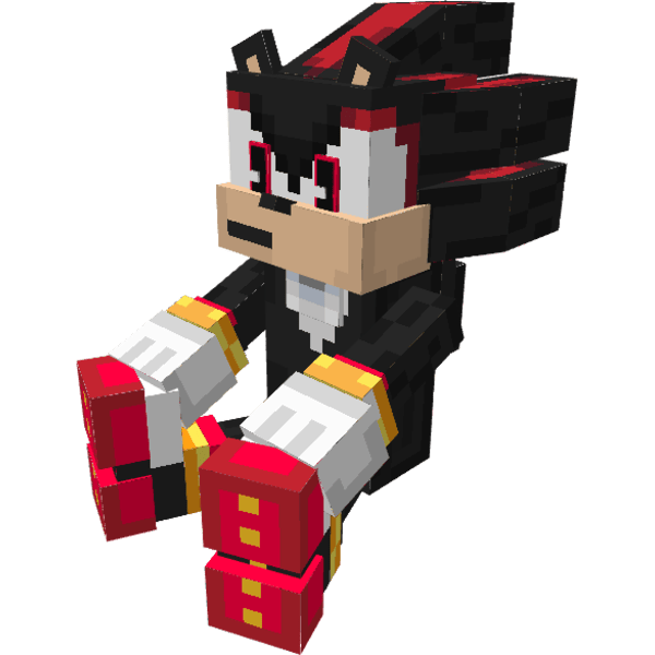 Totem of undying but its Shadow The hedgehog