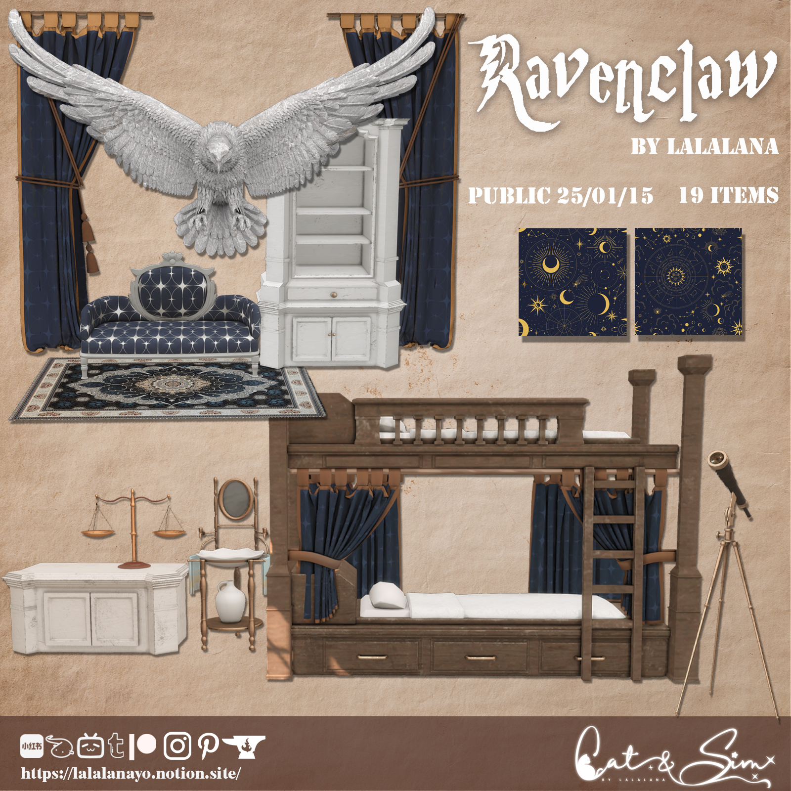 The Magic World——Ravenclaw PART logo