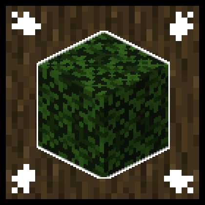Alternate Dark Oak Leaves logo