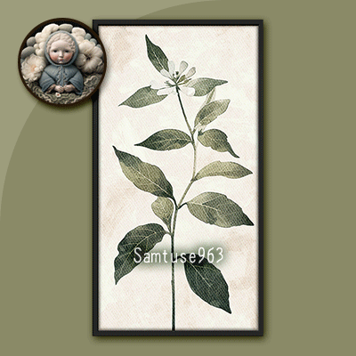 HQ Minimalist Branches Long Painting #4 Sellable Extra D Samtuse963 logo