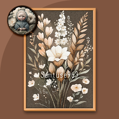 Flower Color Sketch Painting #3 Sellable Extra A Samtuse963 logo