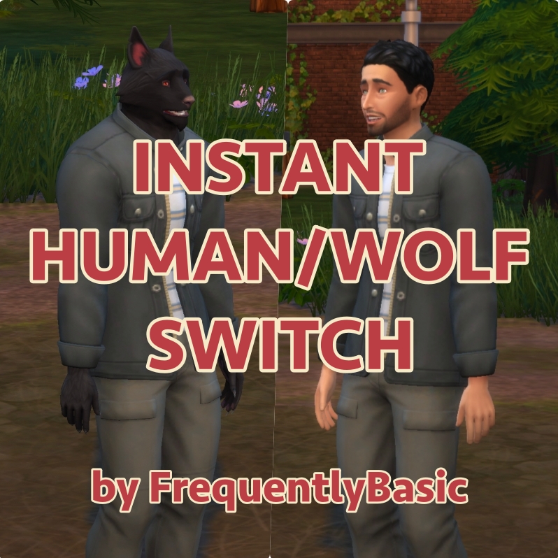 Instant Wolf Human Form Switch logo