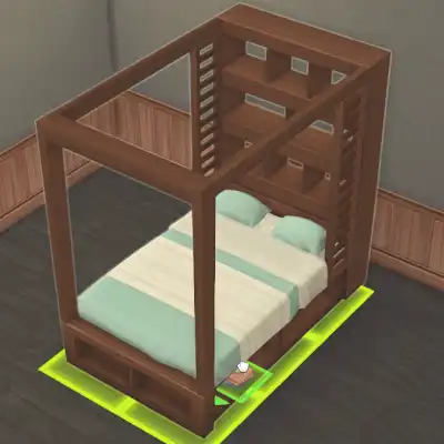 Zen Den Nook Bed | Enclosed Bed With Ample Storage (No Drapes Variant) logo