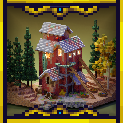 Mountain Mill | Simple Starters Series | Survival Terrain Mining Base | logo