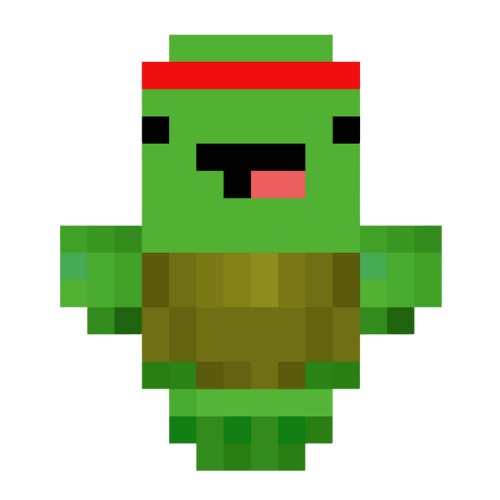 Red Ninja Turtle Totem