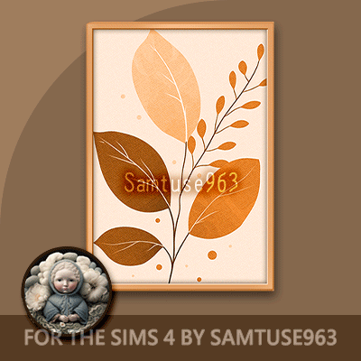 Minimalist Leaf Painting #1 Sellable Extra A Samtuse963 logo