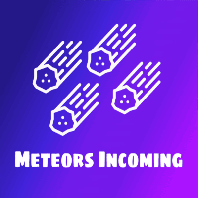 Meteors Incoming logo