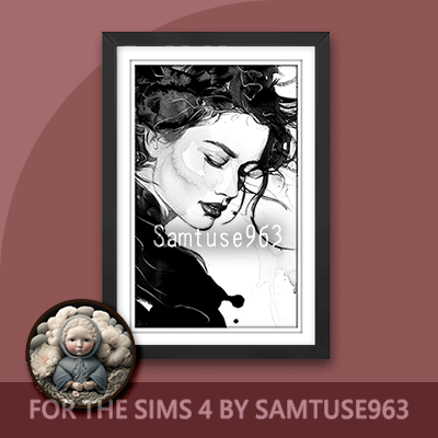 Achromatic Fashion Painting #1 Sellable Samtuse963 logo