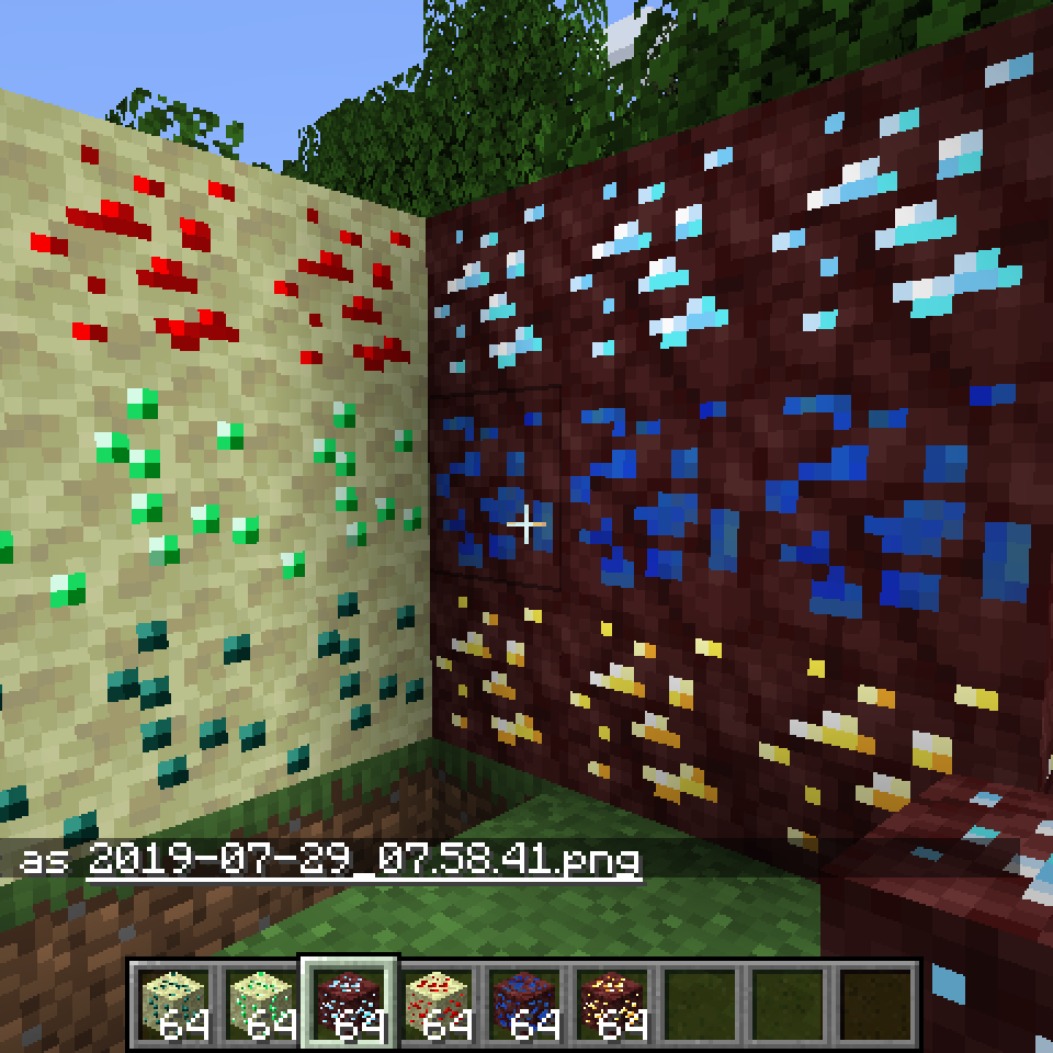 Elementary Nether and End Ores - Ghast Ore Fix logo