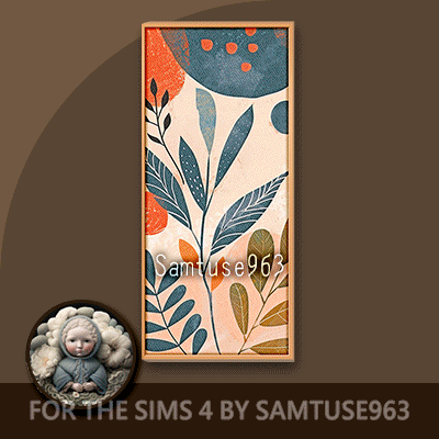 Abstract Modern Long Painting #1 Sellable Samtuse963 logo