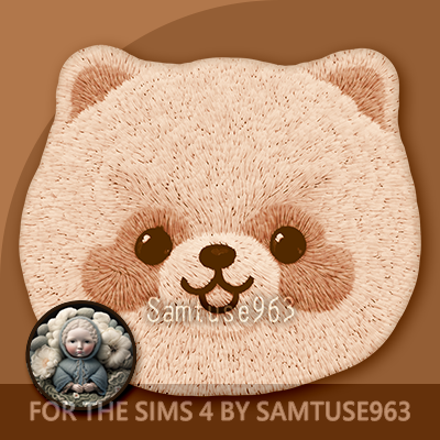 Cute Puppy Face Dance Rug #2 Samtuse963 logo