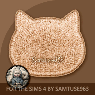 Cute Cat Face Dance Rug #1 Samtuse963 logo
