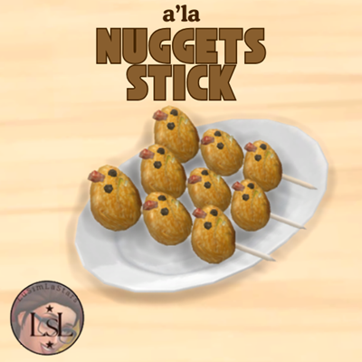 RECIPE - a'la Chicken Nuggets on the Stick logo