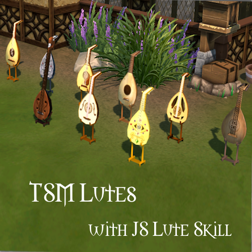 Nine Medieval Lutes from TSM - Lute skill version logo