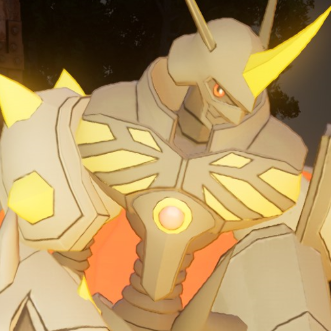 Omegamon Zwart