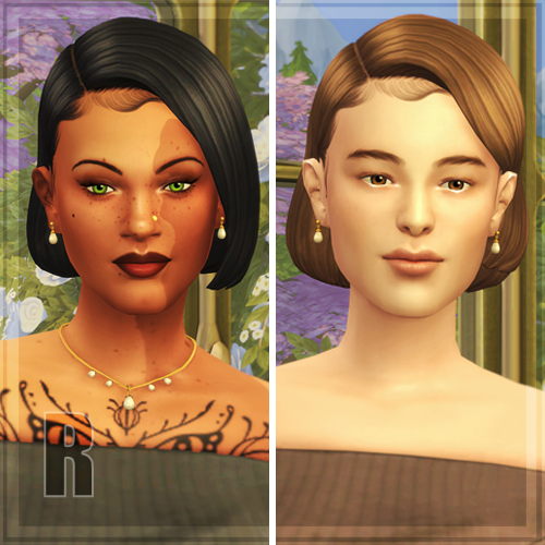 Vintage with Pearl II - Feline Hair SET logo