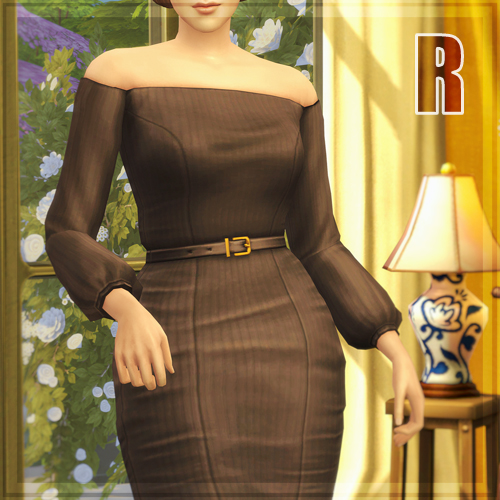 Vintage with Pearl II - Valeria Dress & Blouse SET logo