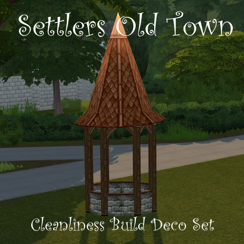 Settlers Old Town Cleanliness Build Deco logo