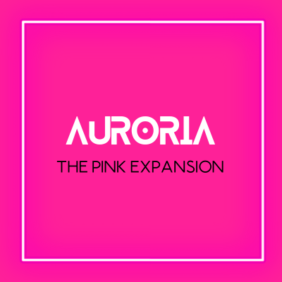 Auroria | The Pink Expansion logo