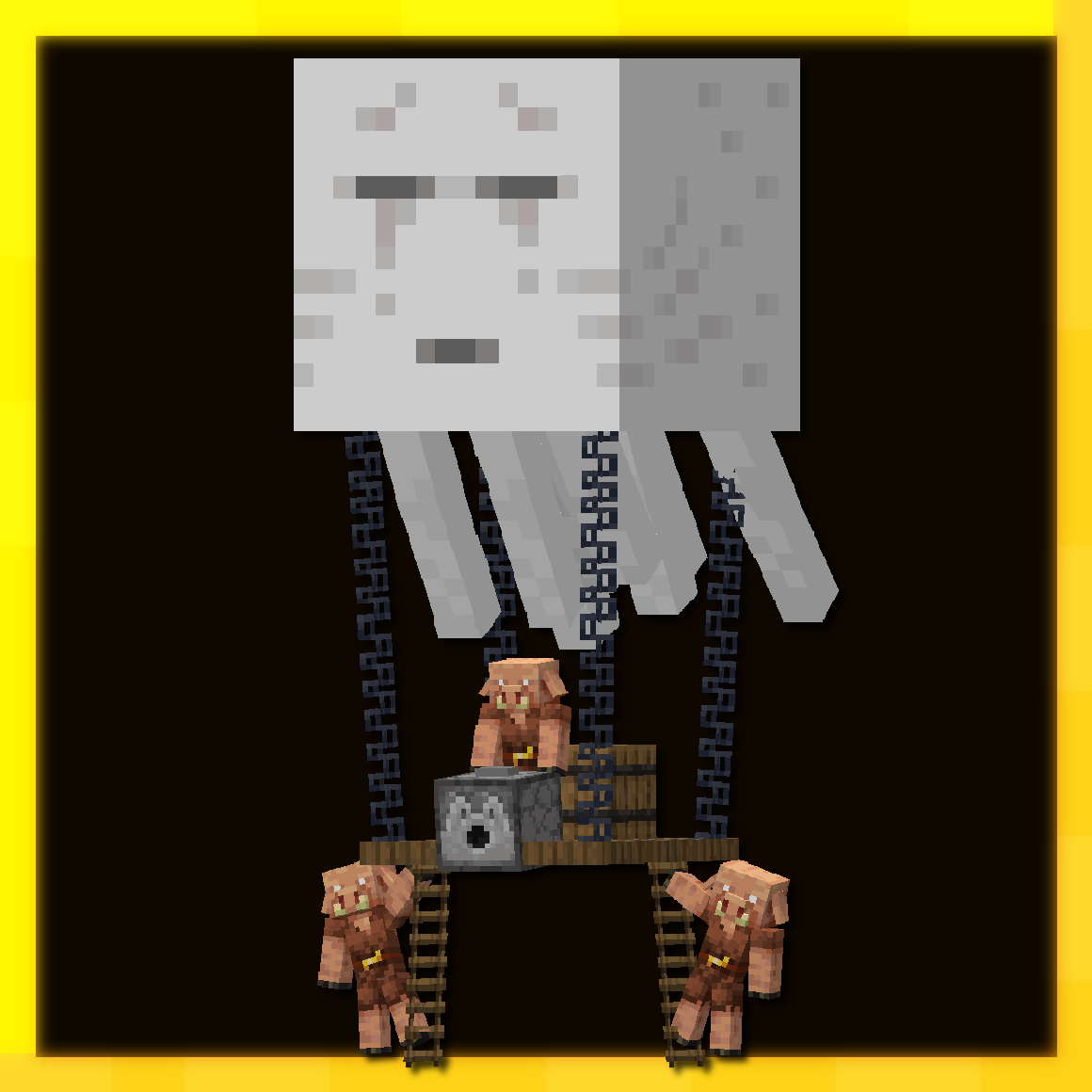 Skyborn Piglins logo