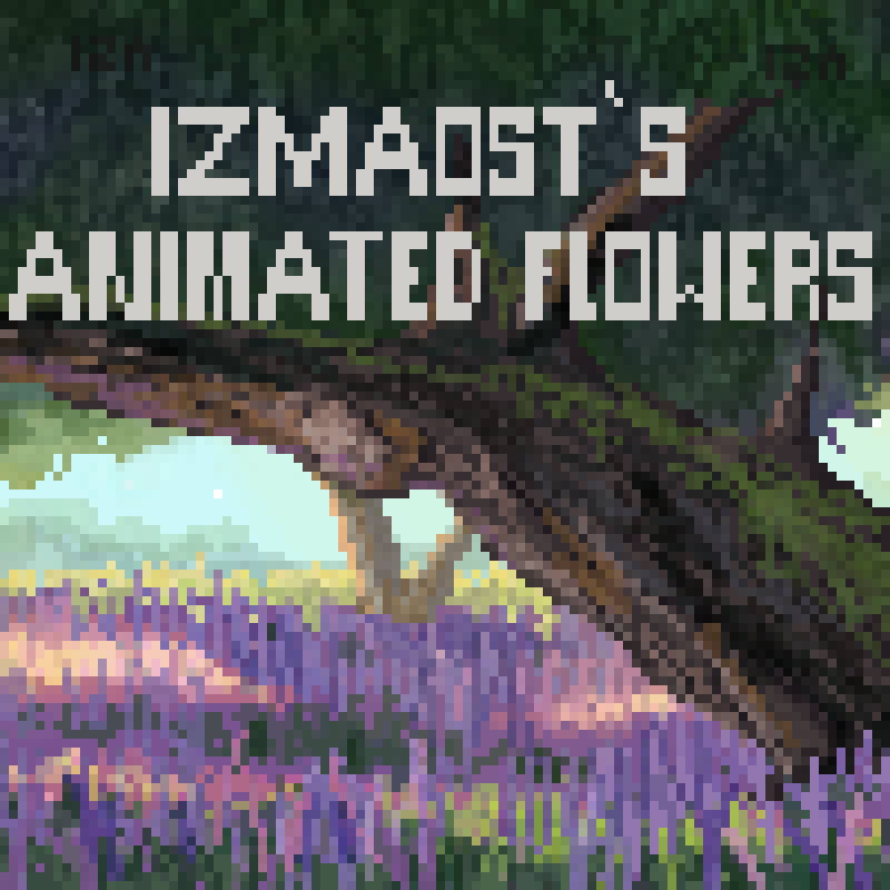 Izmaost's Animated Flowers logo