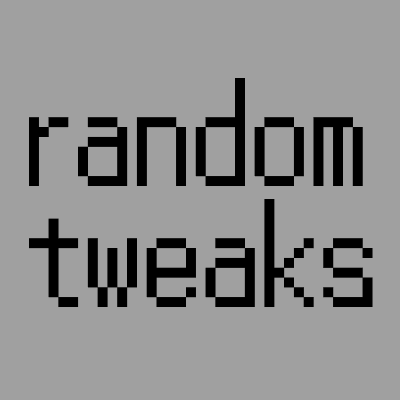 Random Tweaks logo