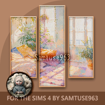 HQ Cozy Indoor Triptych #1 Sellable Extra B Samtuse963 logo