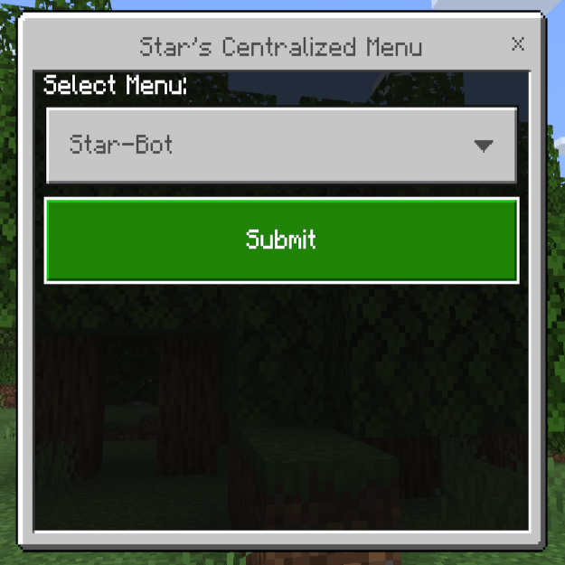 Star's Centralized Menu logo