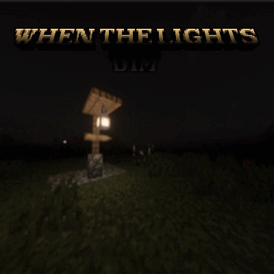 When the lights dim